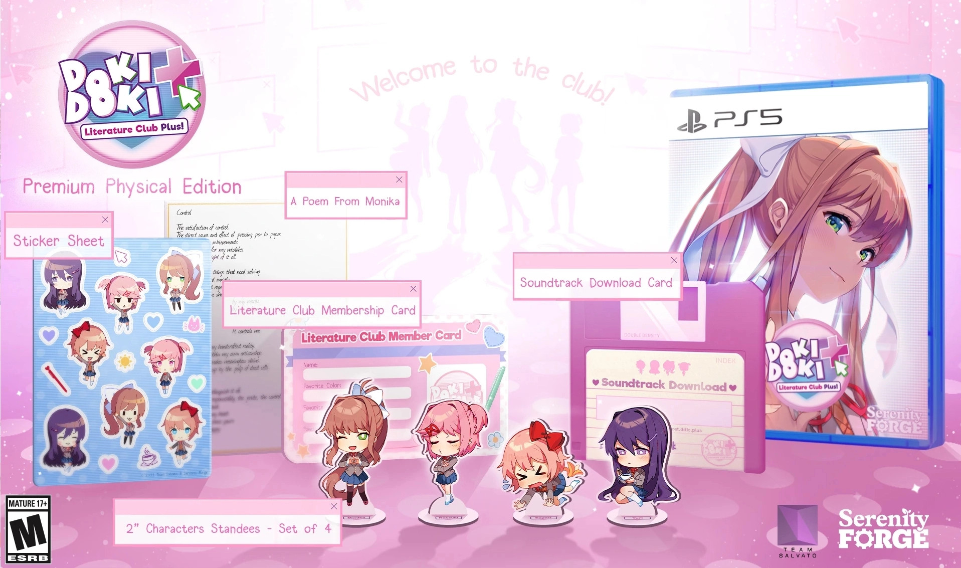 Doki Doki Literature Club Plus! Premium Physical Edition
