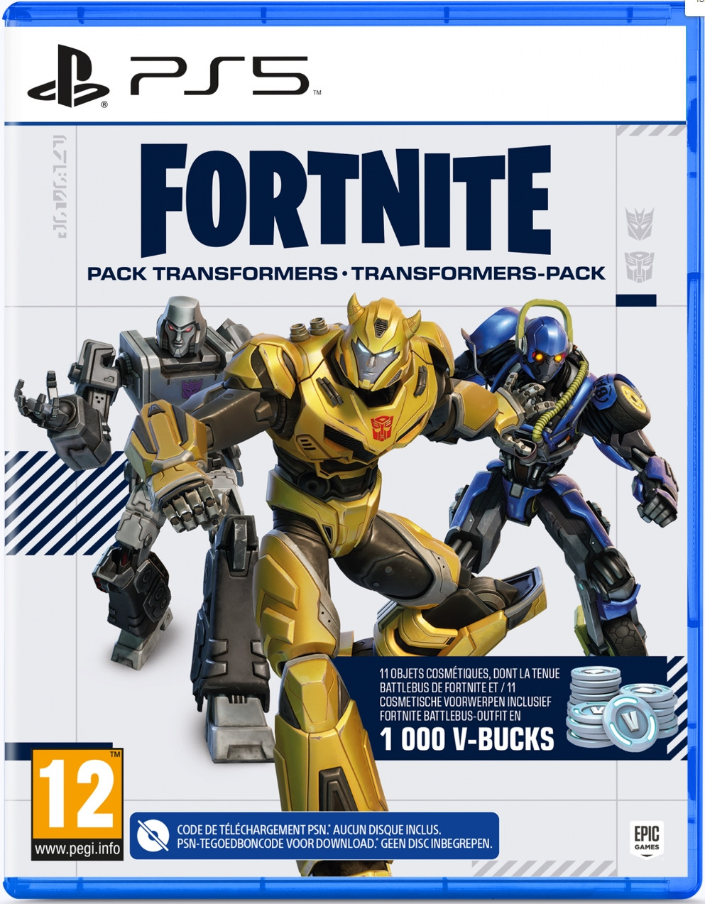 Fortnite Transformers Pack (Code in a Box)