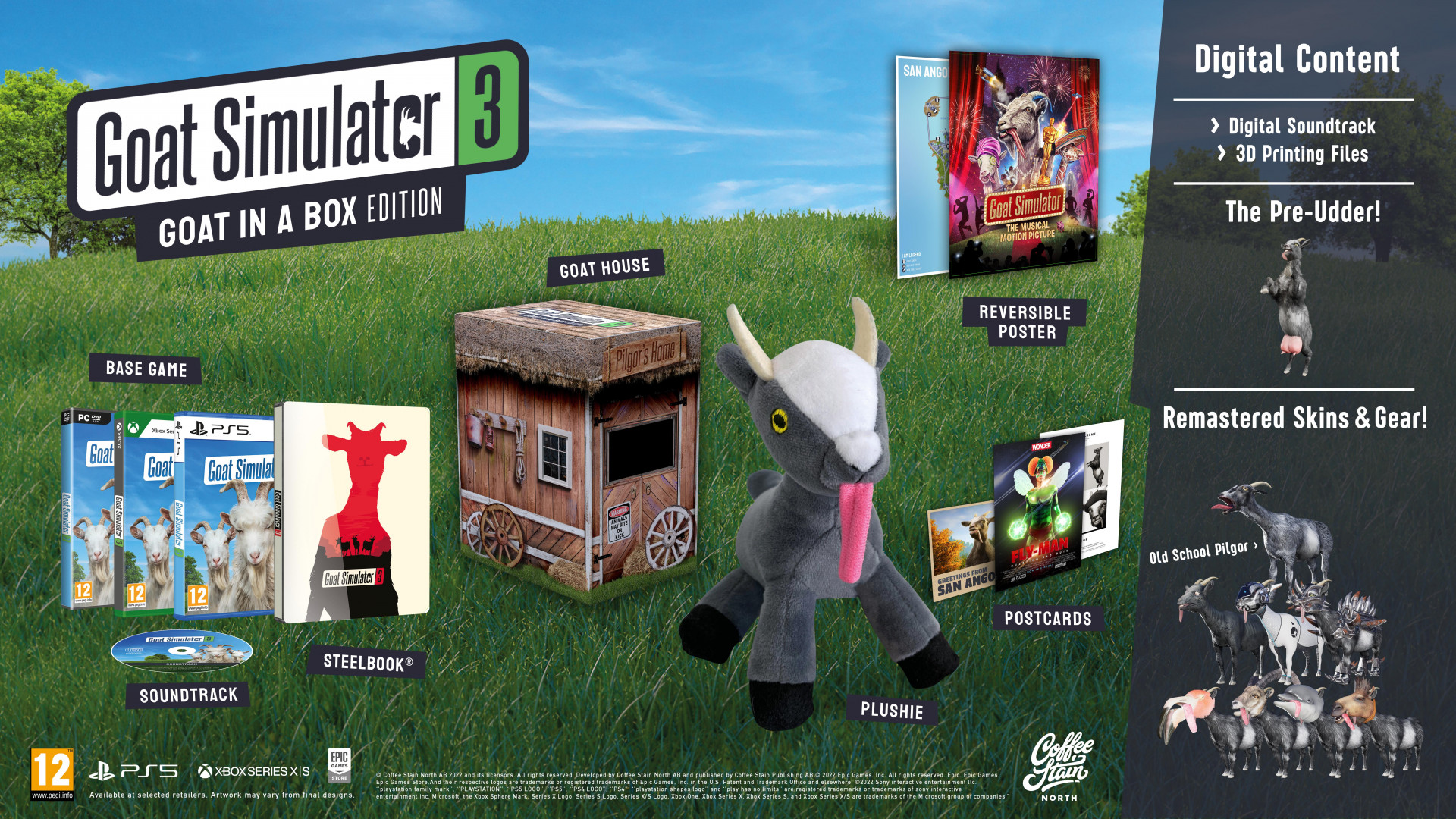 Goat Simulator 3 - Goat in a Box Collector's Edition