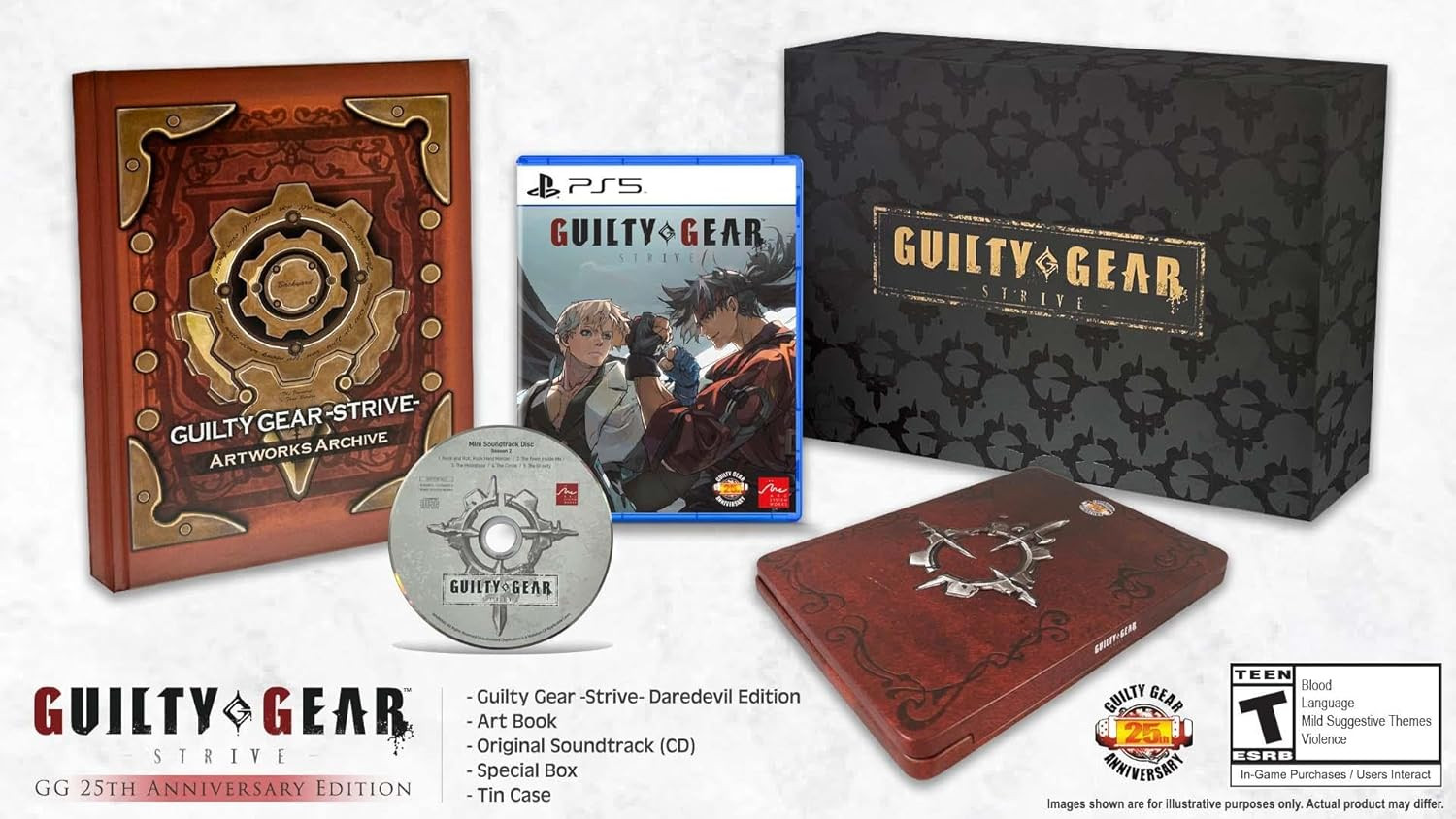 Guilty Gear Strive GG 25th Anniversary Edition (schade aan seal)