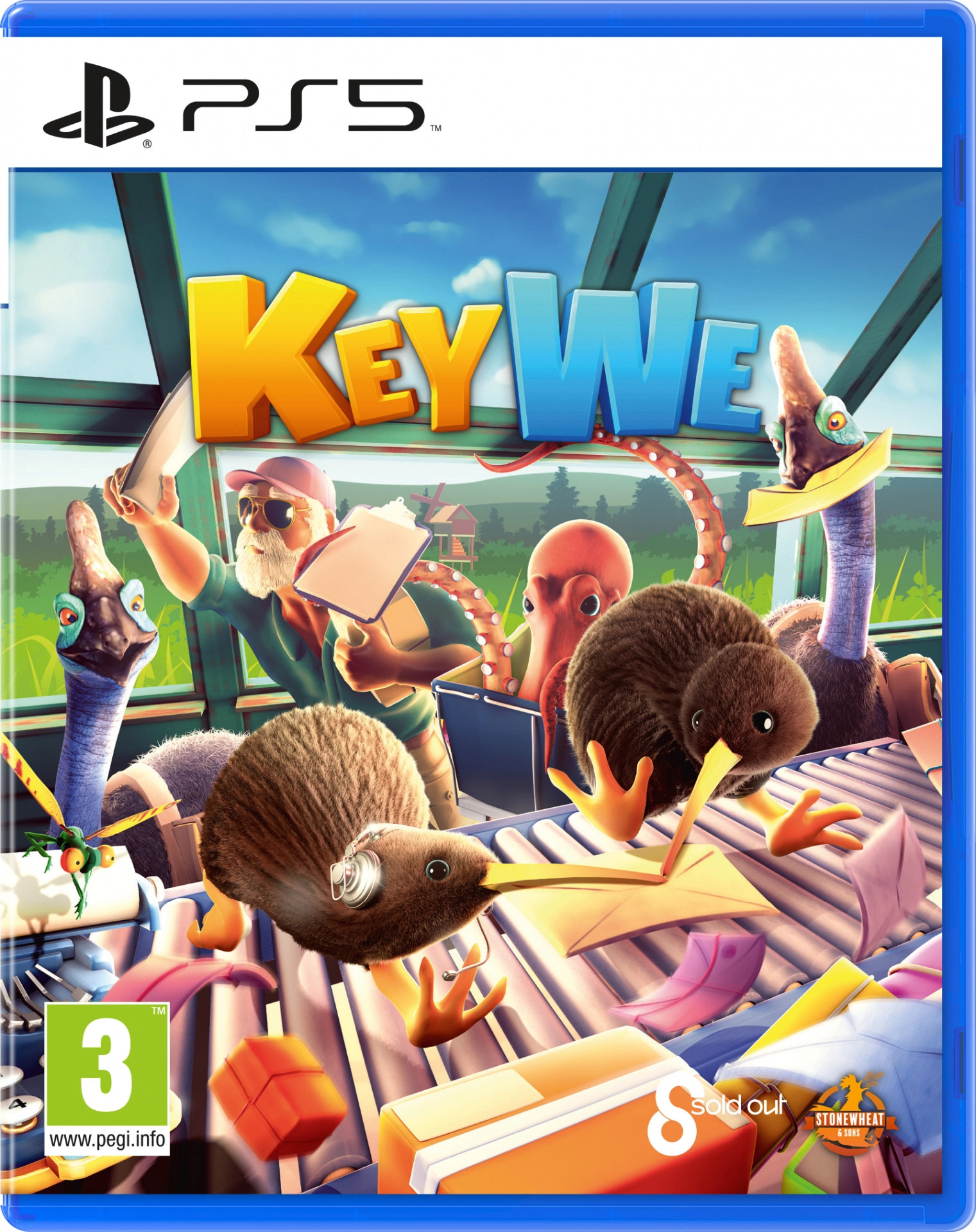KeyWe (verpakking Italiaans, game Engels)