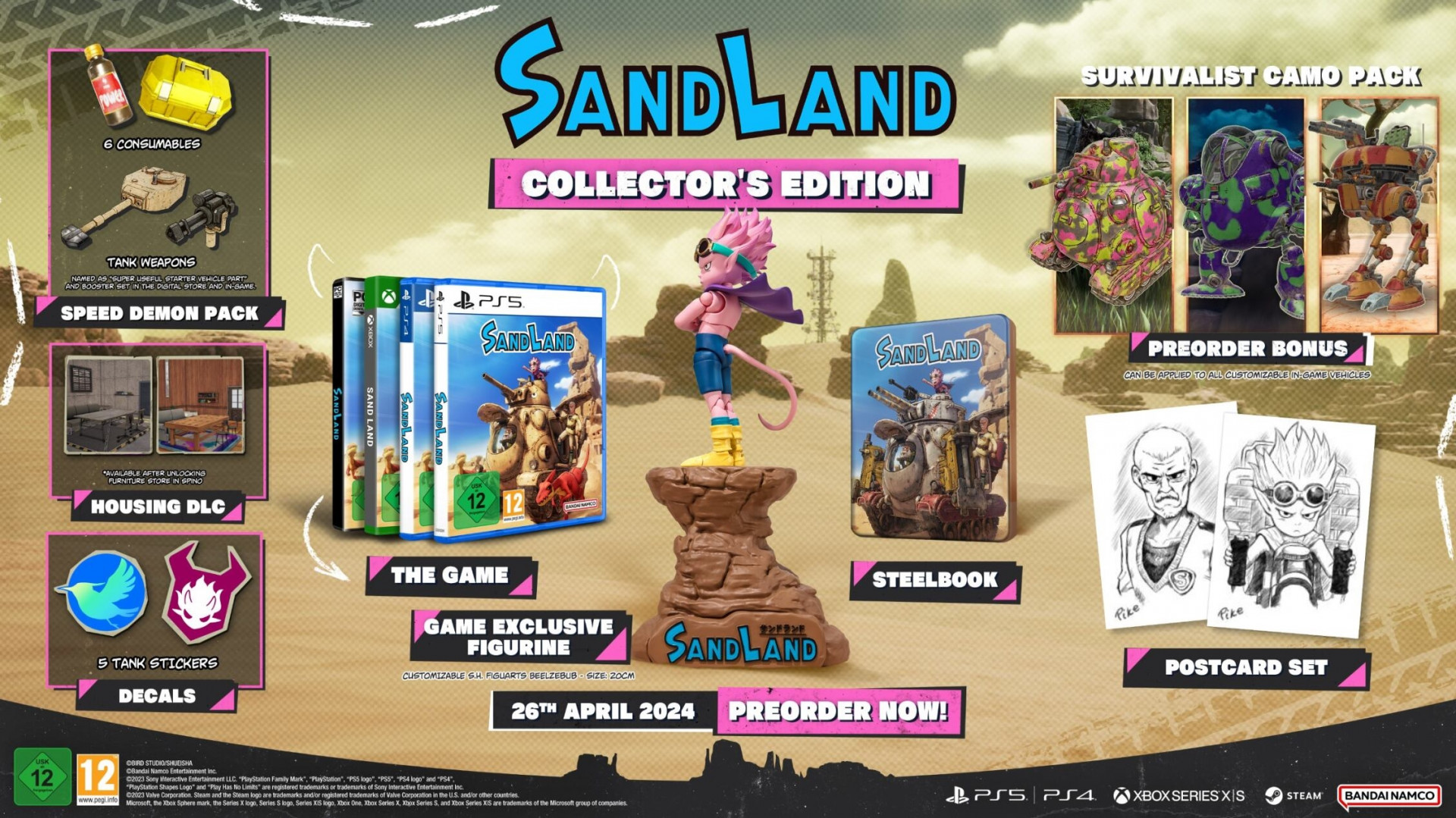 Sand Land Collector's Edition