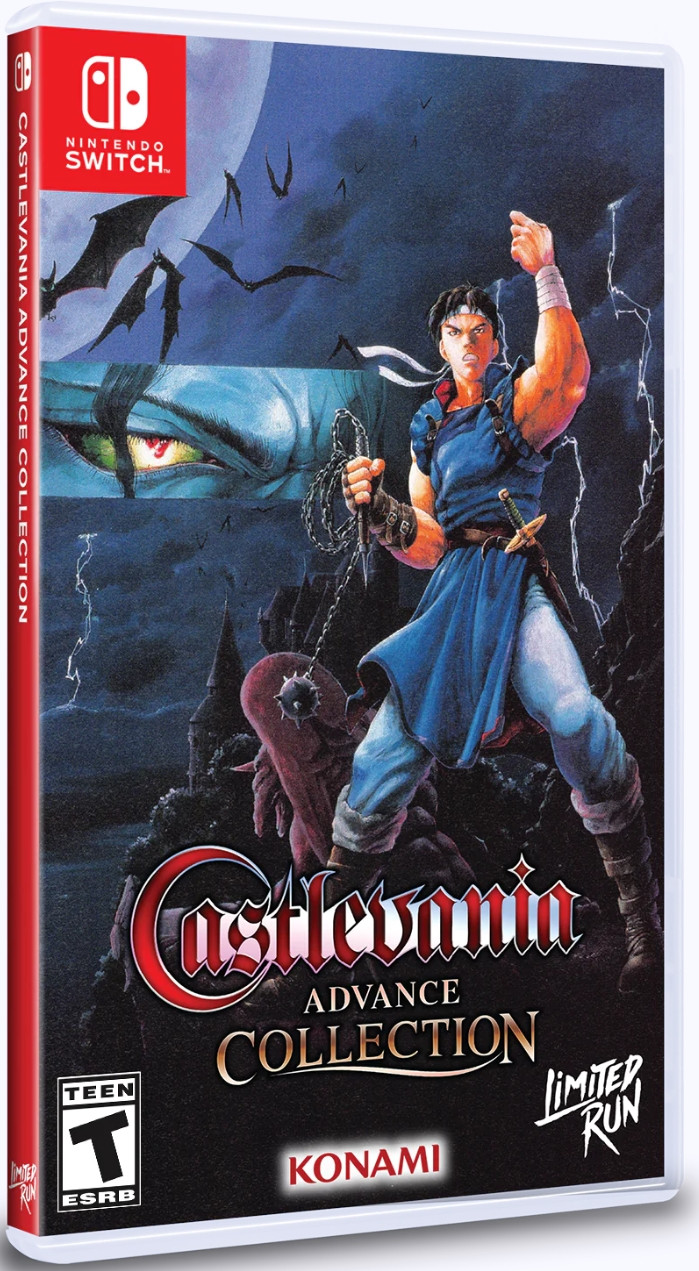 Castlevania Advance Collection - Dracula X Cover (Limited Run Games)
