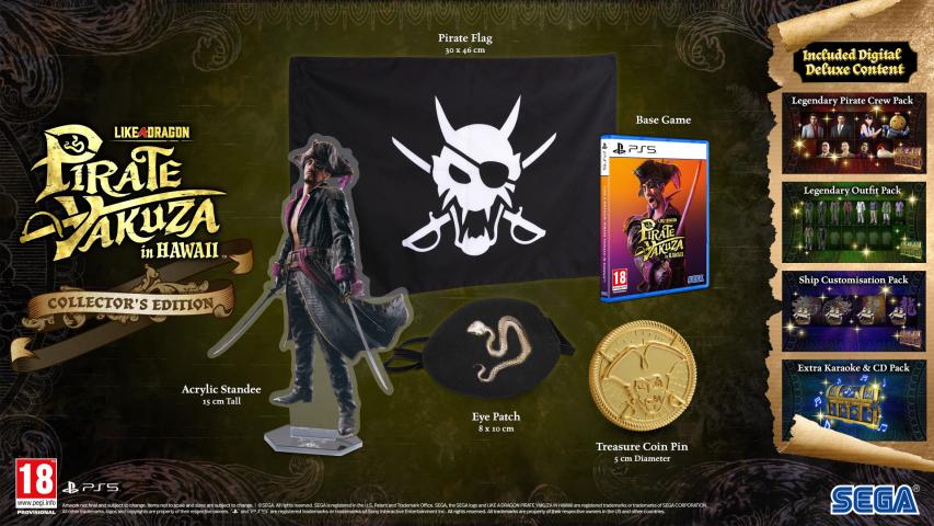 Like a Dragon: Pirate Yakuza in Hawaii Collector's Edition