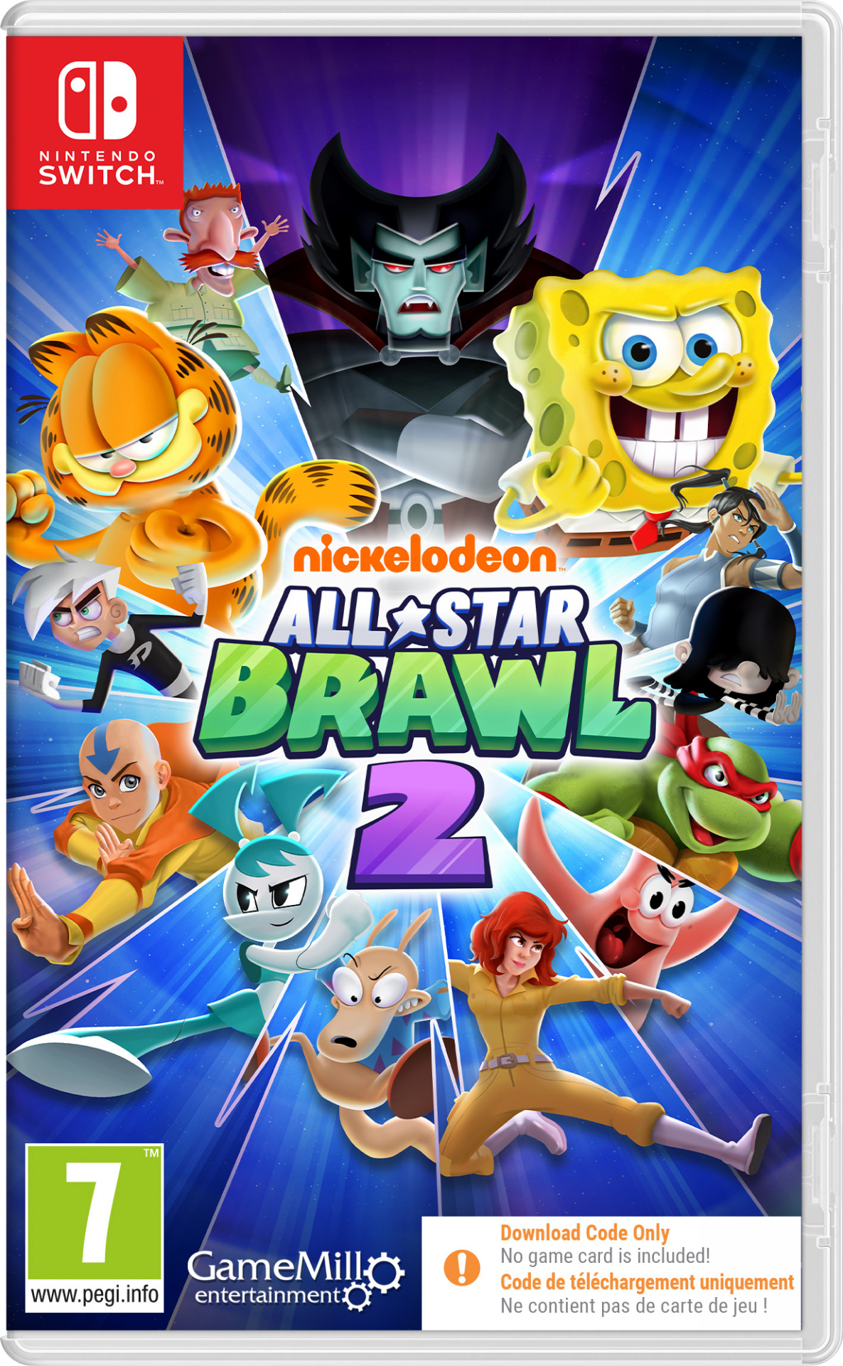 Nickelodeon All-Star Brawl 2 (code in a box)