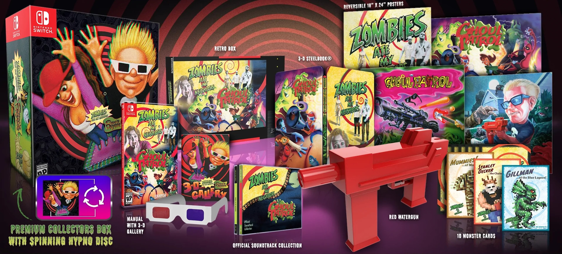 Zombies Ate My Neighbors & Ghoul Patrol Double Pack Collector's Edition (Limited Run Games)