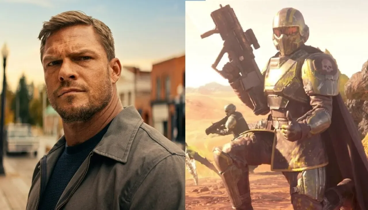 Helldivers-film: Alan Ritchson mogelijk nieuwe hoofdrol na vertrek Jason Momoa